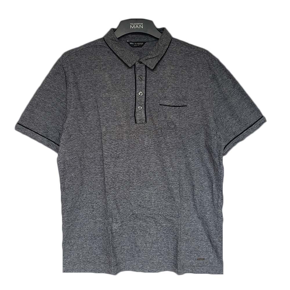 M&S Autograph Quality Men's Polo Shirt (Size: L) - Okmall