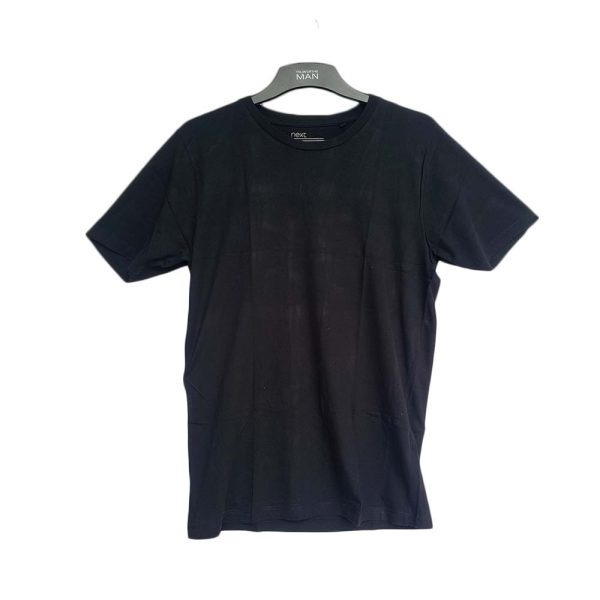 Next Plain Black Men's T-Shirt (Size: M)